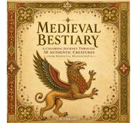 Medieval Bestiary: A coloring journey through 50 authentic creatures from medieval manuscripts