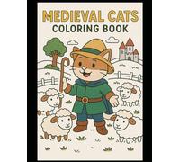 medieval cats: a daily life coloring book