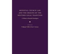 Medieval Church Law and the Origins of the Western Legal Tradition: A Tribute to Kenneth Pennington - [Livre en VO] Wolfgang P Muller, Mary E Sommar (Auteur)