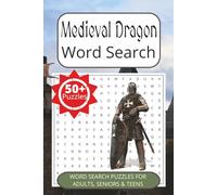 Medieval Dragons Word Search: Word Searches with easy-to-read print about Medieval Knights, Dragons, and more | 6x9 inches | 110 pages | 50+ puzzles. . . Gift for vacations, holidays and free time.