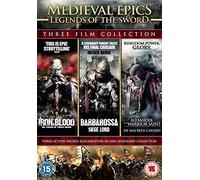 Medieval Epics: Legends of the Sword (3 Disc Boxset, Iron & Blood; Barbarossa: Siege Lord & Alexander: Warrior Saint) [DVD]