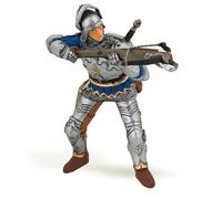 Medieval Et Fantastiques Arbalétrier Bleu En Armure