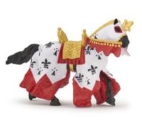 Medieval Et Fantastiques Cheval Du Roi Arthur Rouge