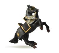 Medieval Et Fantastiques Cheval En Armure Noire