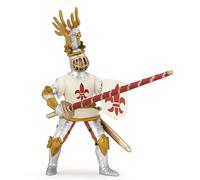 Medieval Et Fantastiques Chevalier Blanc Fleur De Lys