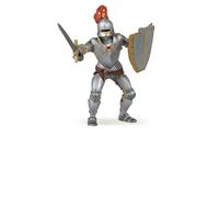 Medieval Et Fantastiques Chevalier En Armure Au Plumet Rouge