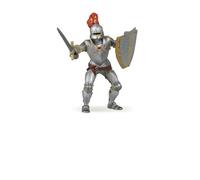 Medieval Et Fantastiques Chevalier En Armure Au Plumet Rouge