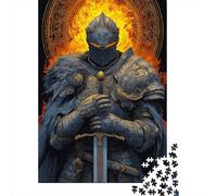 Medieval SBretteur 1000 Pièces Puzzle Adultes Bretteur Cadeau pour Les Amants Ou Les Amis pour L'accrocher Une Fois L'assemblage Terminé Challenge Puzzle 1000pcs (75x50cm)