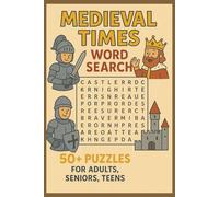 MEDIEVAL TIMES Word Search Puzzle Book: Word Searches with Easy to Read Print about Medieval Times, The Middle Ages, The Age of Knights and More | 6x9 ... for Vacations, Holidays and Leisure times