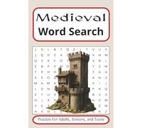 Medieval Word Search: Easy-to-Read Print about Castles, Knights, Legends, and More | 6x9 inches, 120 pages | 50+ puzzles… Gift for Vacations, Holidays, and Free Time