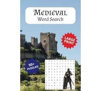 Medieval Word Search Puzzle Book: Word Searches with Easy to Read Print about Medieval Themes, History, Knights and More | 6x9 inches, 110 pages | 50+ ... Gift for Vacations, Holidays and Free Times