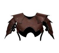 Médiévale Vintage Épaule Armure Chevalier Ranger Rivets Patchwork Breastplate Épaule Armure Cosplay Festival Stage Costumes Armure Accessoires