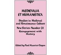 Medievalia et Humanistica No. 31