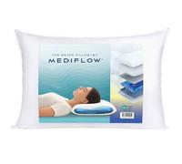 Mediflow Oreiller à eau - Fibre | L’original, cliniquement étudié pour aider à réduire les douleurs cervicales et améliorer le sommeil - Idéal pour un maintien cervical optimal (50 x 70 cm)