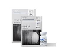 Mediheal Collagen Spicule Pore Care System (10 pièces) - Coffret sérum et masque gel. 3 000 ppm de spicule et micro-collagène inclus. Soin des po