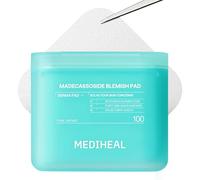 MEDIHEAL Toner Pads Lot de 100 - Pad tonique Madecassoside pour le soin des imperfections avec Centella Asiatica - Améliore le teint inégal et l'hydratation profonde - Gaze visage végétalienne
