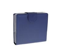 MEDIMAX - LUXE, BLUE, Large pill dispenser for numerous or bulky medicines, containing 7 + 1 daily independent boxes, each with 4 compartments, in a practical plastic bag.