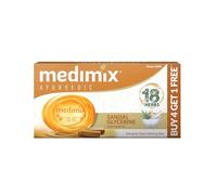 Medimix Savon ayurvédique pour sandales, 125 g (lot de 4 + 1)