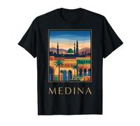 Medina Arabie Saoudite Vintage Voyage Design T-Shirt