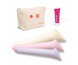 Medintim | Dilatateurs Vaginaux Vagiwell | Bougies Vaginales | Rééducation Et Relaxation Vaginale | Vaginisme et Dyspareunies | Kit Large - 3 dilatateurs