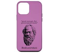 Médiocrate : Assez Bon pour Le Travail du Gouvernement - Wisdom Logic Coque pour iPhone 12 Mini