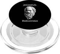 Médiocrate : Assez Bon pour Le Travail du Gouvernement - Wisdom Logic PopSockets PopGrip pour MagSafe
