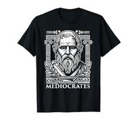 Mediocrates Socrate Classiques grecs Philosophe médiocre T-Shirt