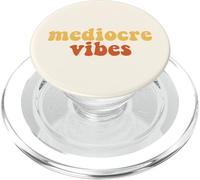 Mediocre Vibes Vintage Cool Retro Fun PopSockets PopGrip pour MagSafe