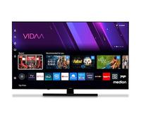 MEDION 108 cm (43") 4K UHD QLED Smart TV - MD843600 | Dolby Vision HDR, HDR10, Dolby Atmos, Netflix, Prime Video, Wi-Fi, Bluetooth, PVR, DVB-T2/C/S2, HEVC Main 10