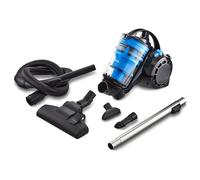 Aspirateur cyclonique sans sac - MD11905 - 21,5 KpA - 700W - Bac 2L - Filtre lavable - Noir/Bleu