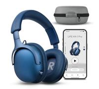 MEDION Casque Over Ear HX-1 Pro (sans Fil, réduction de Bruit Active Hybride ANC, Bluetooth 6.0, 7+1 préréglages EQ, Jusqu’à 190 h d’autonomie, Protection Anti-éclaboussures IPX4), Bleu