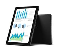 MEDION E10713 Tablet 25,5 cm (10 Pouces) Full HD avec écran IPS (LTE, Android 10, processeur Quad Core, USB Type C, 3GB RAM, 64GB mémoire, WiFi, Bluetooth, Appareil Photo 5MP) Noir