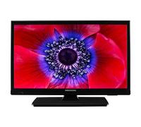 MEDION E11912 Téléviseur 47 cm (19 Pouces) (HD Triple Tuner, CI+, Adaptateur Voiture 12V, Mediaplayer)