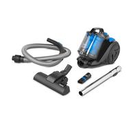 MEDION E2001 Aspirateur cyclonique (sans Sac, 800 W, bac à poussière 2 L, Rayon d’Action 7 m, Filtre HEPA Lavable)
