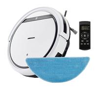 Robot aspirateur laveur - MEDION MD18503 - 900 Pa - 120 min - Télécommande - Blanc/Noir