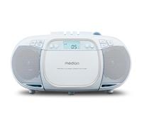 Radio CD - MEDION - FM - 2x2,2W RMS - Bleu