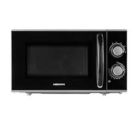 MEDION Four Micro onde (17L, 700 W, 6 niveaux de puissance, mode décongeler, petit et facile à utiliser et nettoyage, MD15644) noir