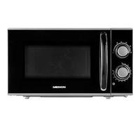 Micro-ondes monofonction MEDION MD 15644 - 700W - 17L - Fonction décongélation - Pose libre - Argent