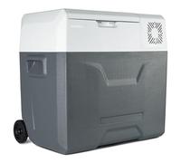 MEDION Glacière mobile avec compresseur (électrique, 47 litres de capacité, 60 watts, -20°C à 20°C, affichage LED, USB, adaptateur 230V 12V 24V pour voiture, camion, camping-car, caravane MD13112)