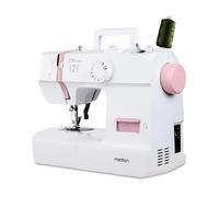MEDION Machine à coudre SM70, 70 W, 12 motifs de couture, Rose