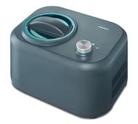 MEDION Machine à glace à compresseur (auto-réfrigérante, convient pour la préparation de glaces, yaourts glacés & sorbets, 1 litre, 100 watts, bac à glace en aluminium, MD 10169)