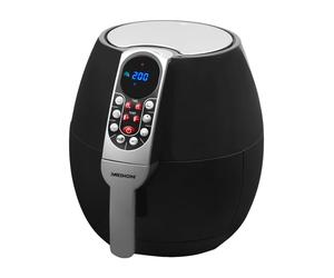MEDION MD E10 S - Airfryer - 2.8 L - 1500 W - Programmes automatiques - Frire sans huile - Poignée froide au toucher - Noir