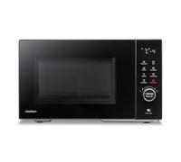 MEDION Micro-ondes avec gril et air chaud (23 litres, 900 watts, 1000 watts gril, 1680 watts fonction air chaud, 11 programmes automatiques, 5 niveaux de puissance, fonction décongélation, inox, MD120
