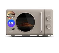 MEDION Micro-ondes rétro avec gril - 20 L - beige sable