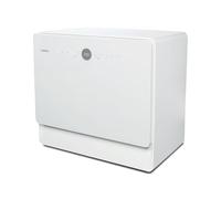 MEDION Mini lave-vaisselle DWT50 (lave-vaisselle de table, lave-vaisselle, 5 couverts, fonctionne avec/sans raccordement à l'eau, fonction seau, 35 cm de profondeur, 7 programmes de nettoyage, MD 3777