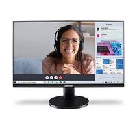 MEDION P52408 60,5 cm (24 Pouces) Full HD Widescreen Monitor (16:9, Haut-parleurs intégrés, Design sans Cadre, DisplayPort, HDMI, VGA, Audio in, Menu multilingue) Noir