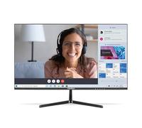 MEDION P52424 (MD 20152) 60,5 cm (24 Pouces) écran Large Full HD (FHD, HDR10, 16:9, HDMI, Displayport, VGA, Anti-Scintillement, Anti-Glare, Anti-lumière Bleue, Menu multilingue) Noir
