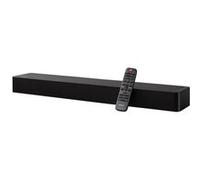 MEDION P61155 Barre de son 2.0 avec Bluetooth (télécommande incluse, contrôle tactile, HDMI (ARC), AUX, entrée optique, 2 x 30 W RM… Noir G