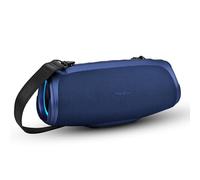 Enceinte Bluetooth portable - MEDION MD43746 - 2x15W RMS - Bass Boost - Effets lumineux - IPX7 - Bleu bleu