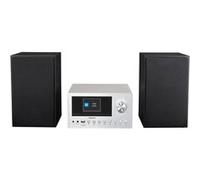MEDION P85003 - Micro Système Audio - DAB+ - WiFi - Lecteur CD - Bluetooth - Argent